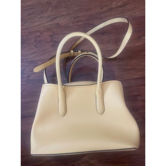 KATE SPADE Margaux Satchel Purse in Daybreak Yellow Crossbody - Picture 3 of 7